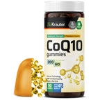 BIO KRAUTER CoQ10 200mg Gummies for Energy Production - 90 Count