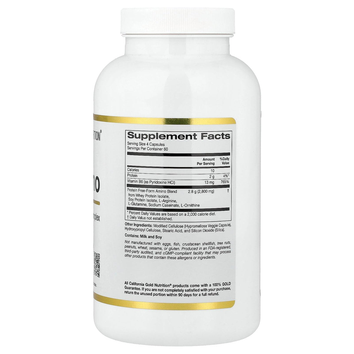 Lake Avenue Total Amino with Vitamin B-6, 20 Amino Acids - image 2