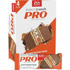 Power Crunch PRO Protein Wafer Bars Peanut Butter Fudge - 4 Count