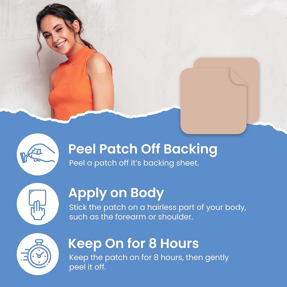 MONIER Melatonin Sleep Patches Extra Strength - 60 Patches - image 3