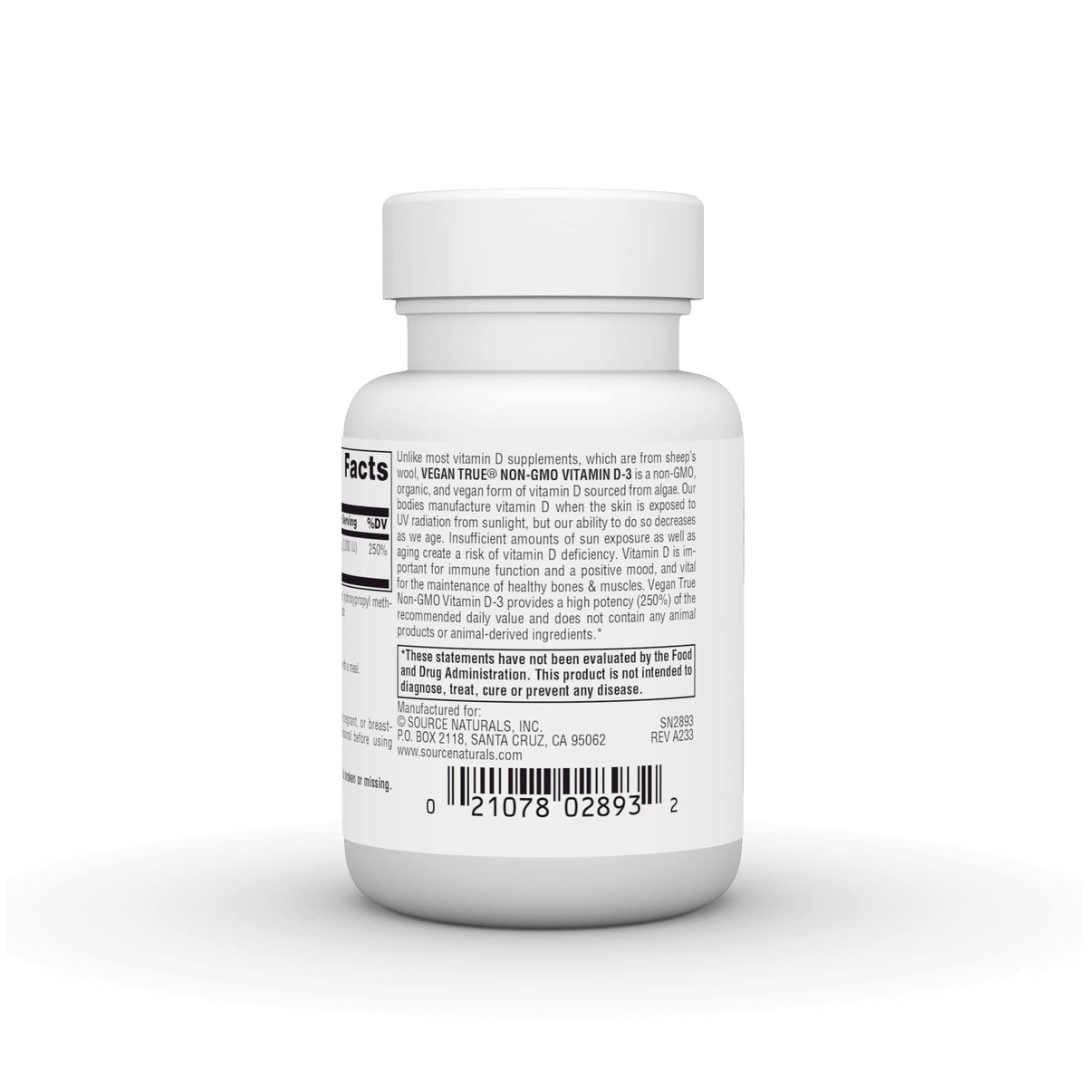 Source Naturals Vegan True