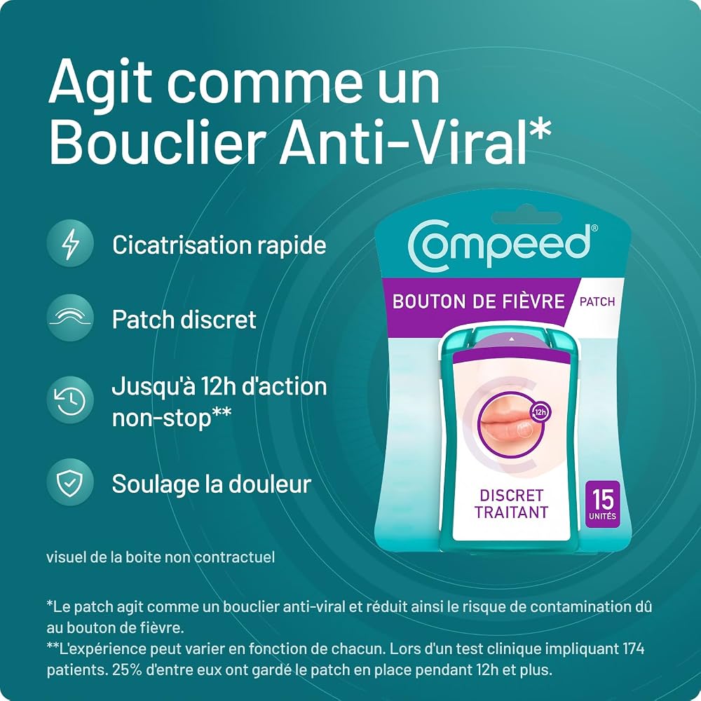 Compeed - Patch Bouton de Fièvre - Discret Pour un Traitement Rapide - image 3