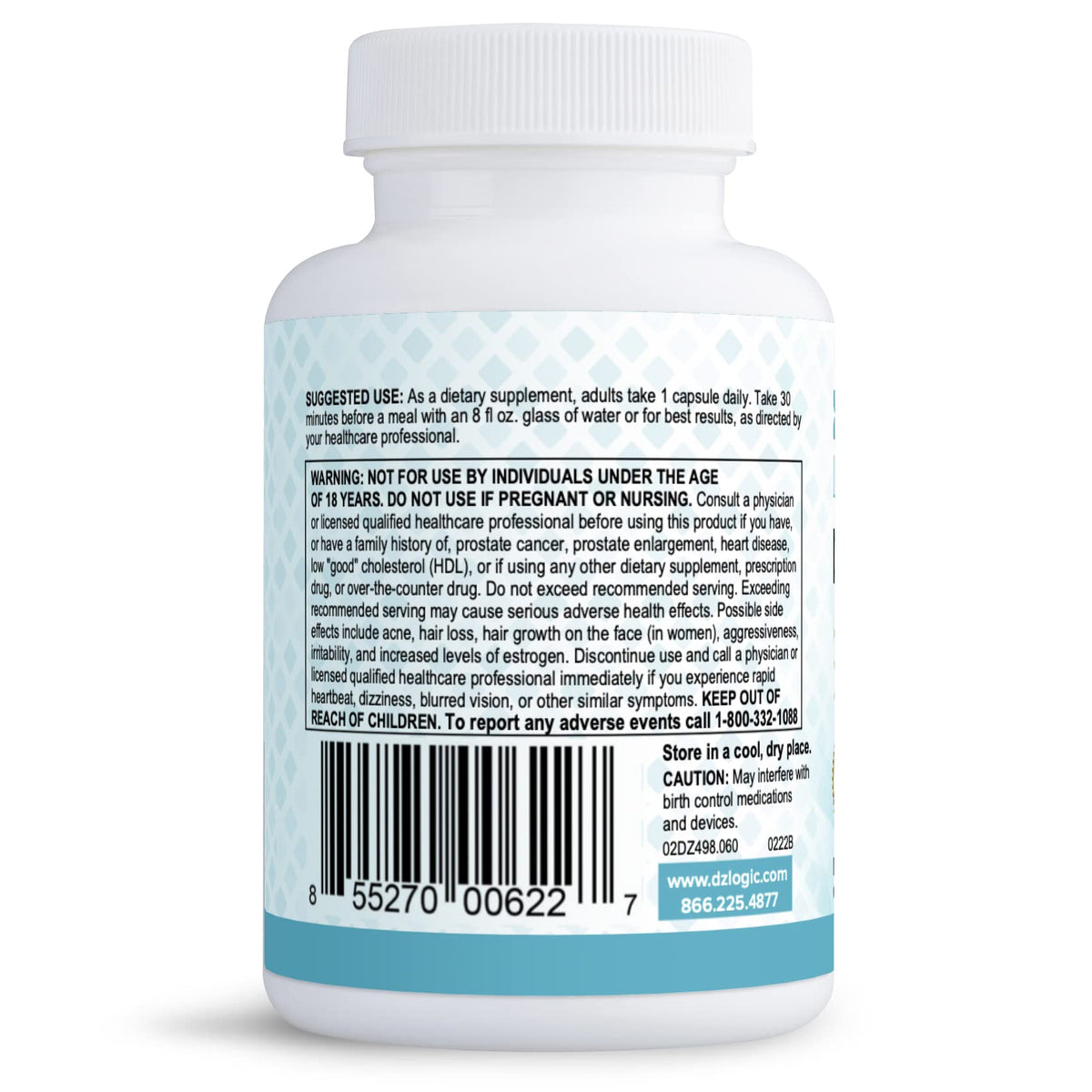 Dr. Dzugan Advanced DHEA Formula 25mg - 60 Capsules - image 3