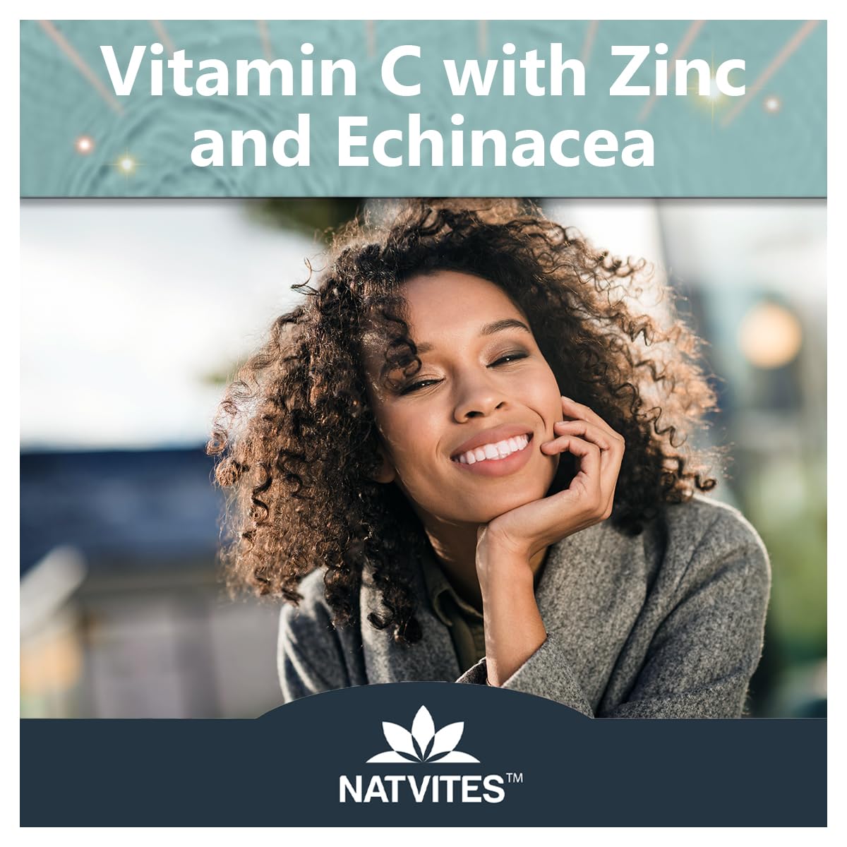 Natvites Vitamin C and Zinc Gummies with Echinacea - 120 Count - image 3