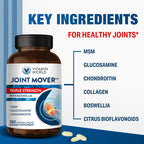 Vitamin World Triple Strength Joint Mover Glucosamine Chondroitin - 180 Caplets - image 6