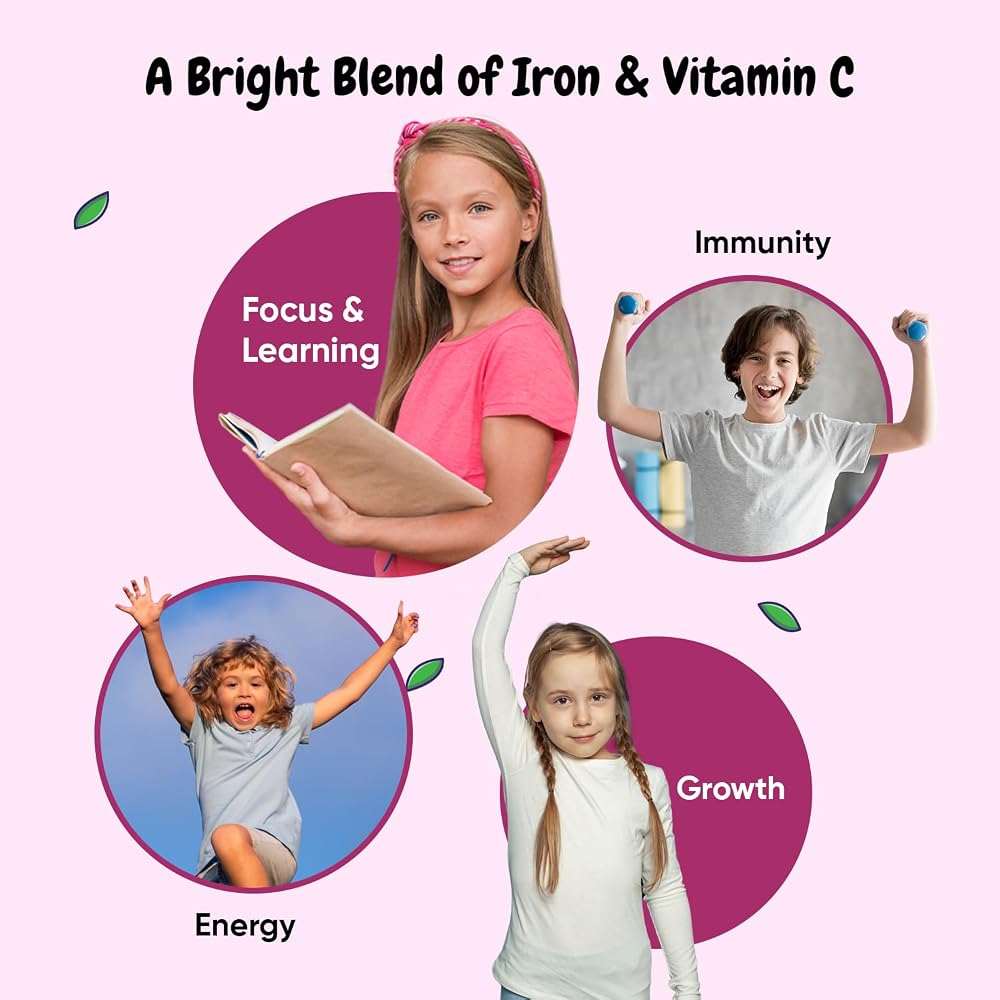 maxmedix Kids Iron with Vitamin C Gummies - 120 Count - image 4