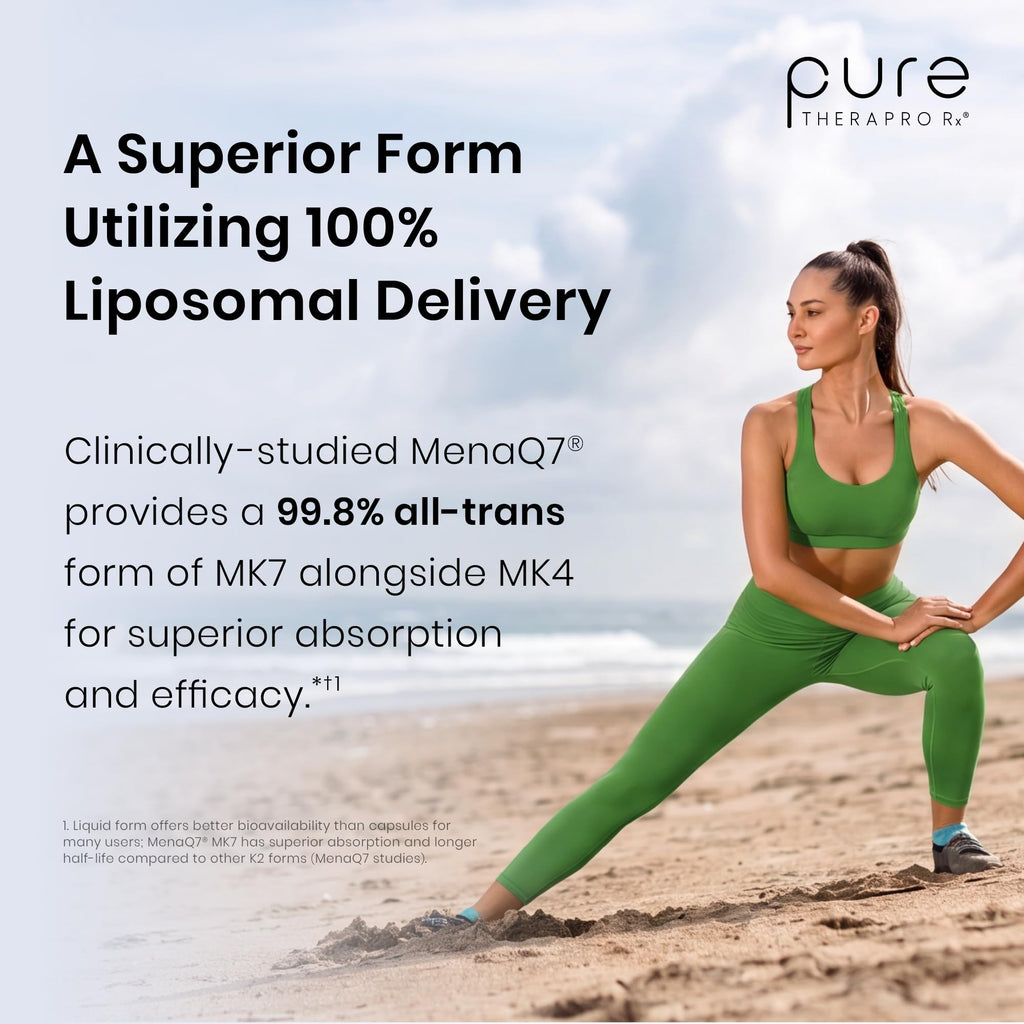 Pure Therapro Rx Liposomal Vitamin K2 Drops MK-4 & MK-7 - 10 mL - image 7