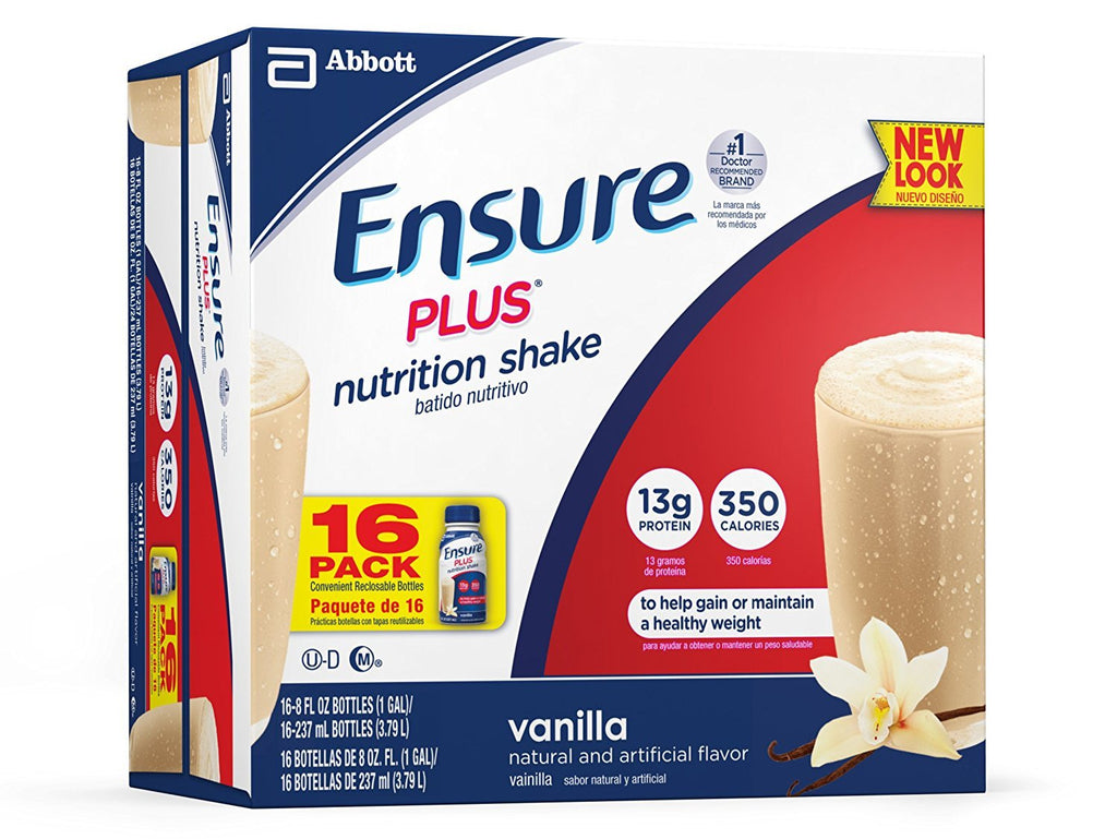 Abbott Ensure Plus Nutrition Shake Vanilla - 128 Fl Oz - image 2