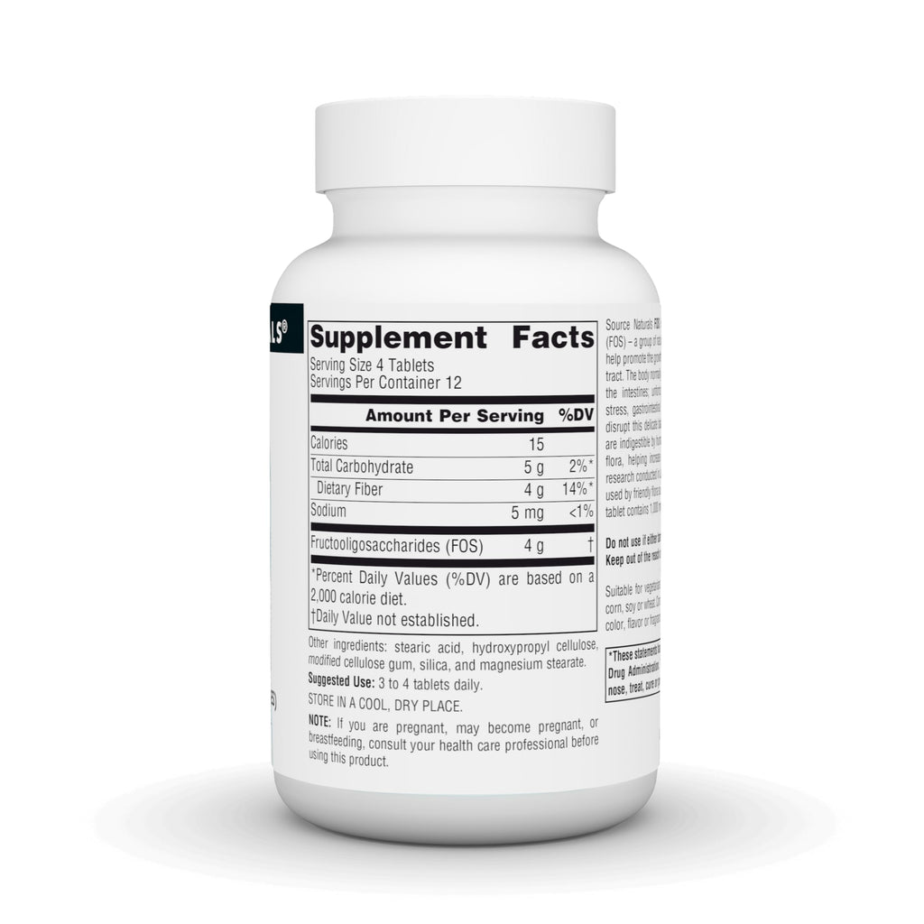 Source Naturals FOS Fructooligosaccharides 1000mg