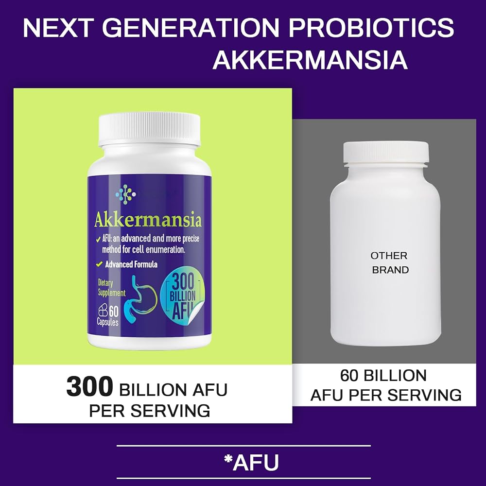Wedkoup Akkermansia Muciniphila Probiotic 300 Billion AFU - 60 Capsules - image 5
