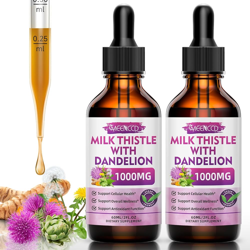 MEENCCD Milk Thistle Liquid Drops