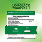 Nature's Truth Longjack Tongkat Ali - 120 Capsules - image 2