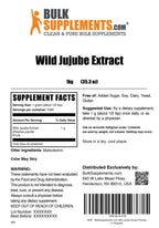 BulkSupplements.com Wild Jujube Extract