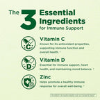 Innervis Nutrition Immune Boost Complex Vitamin C D3 Zinc - image 2
