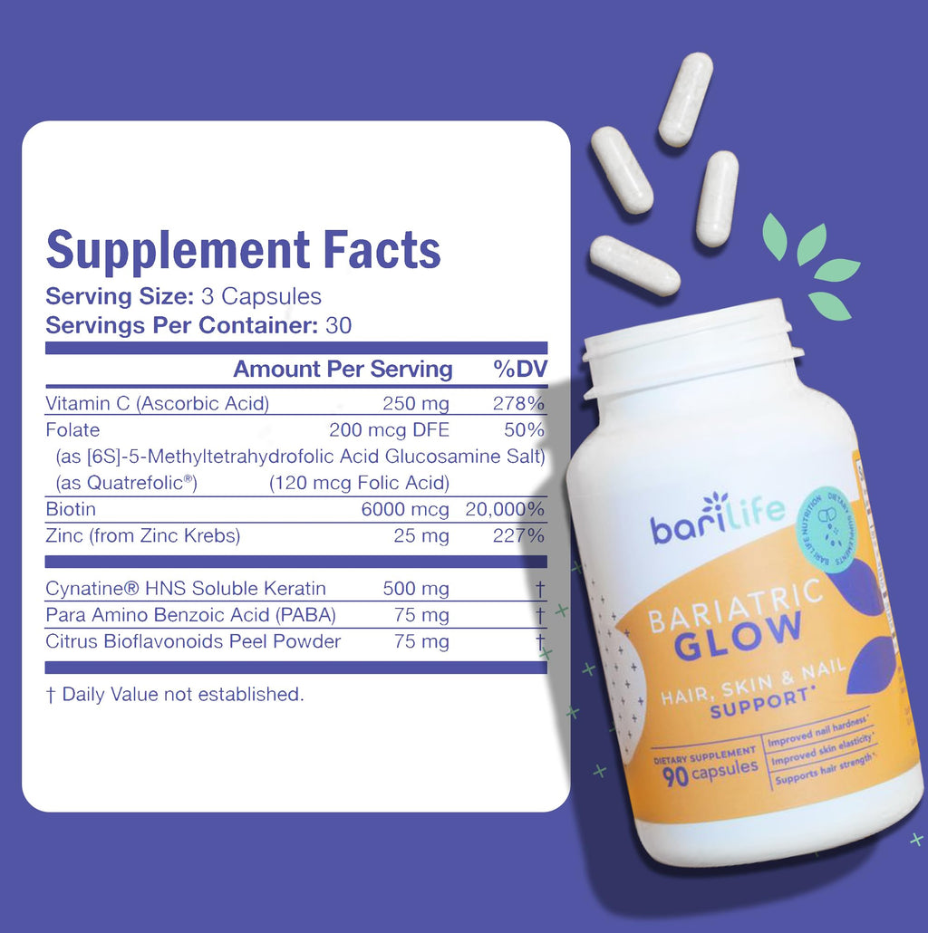 Bari Life Hair, Skin & Nails Supplement - 90 Tablets - image 2