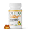 INLIFE Plant Based Natural Vitamin E Oil - 30 Vegetarian Capsules