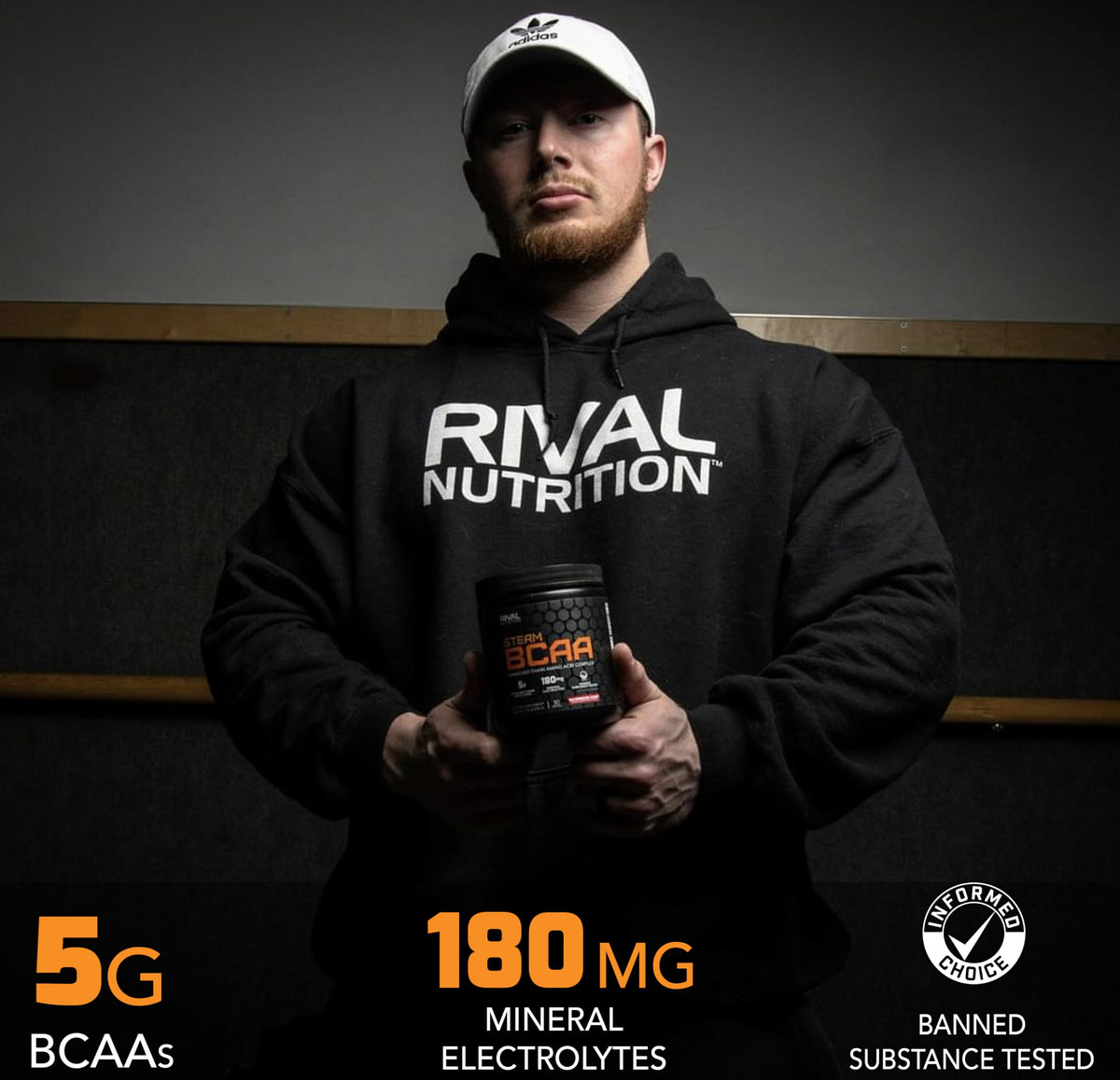 Rival Nutrition Steam BCAA Powder Recovery & Hydration - 30 Servings - image 3