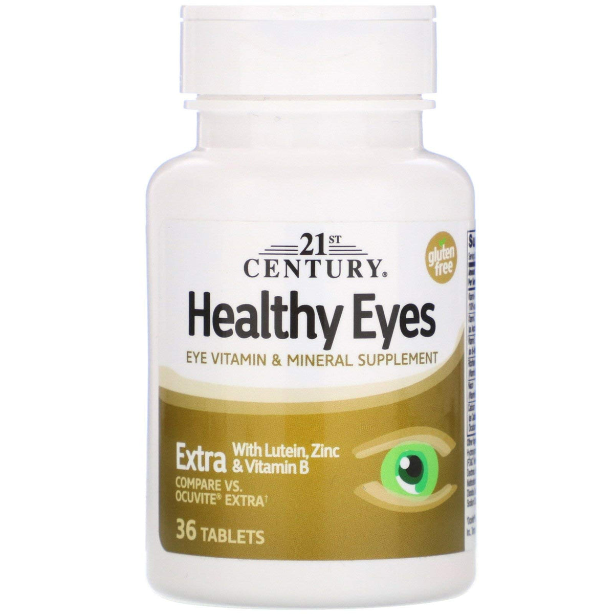 21st Century Eyes Extra Tablets with Lutein & Zinc - 36 Tablets