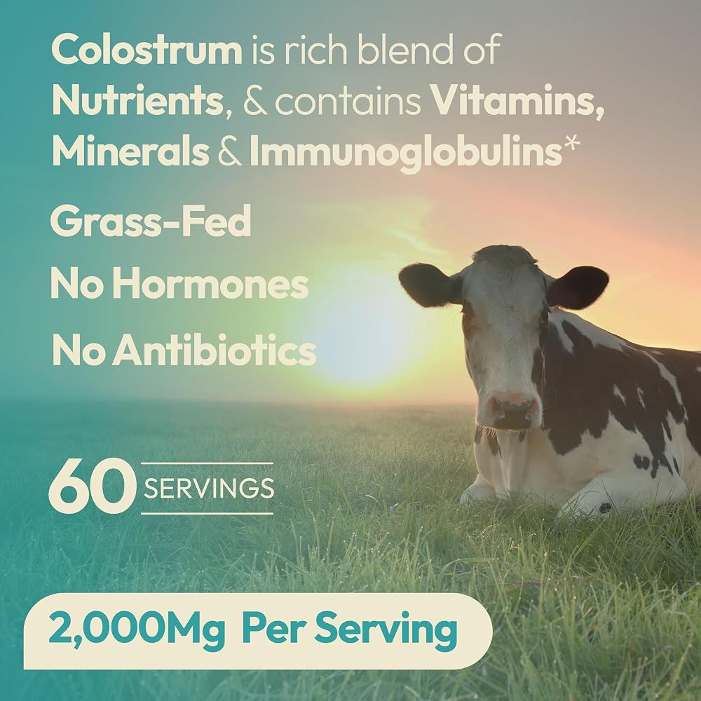 OX Colostrum Powder for Gut Health & Immune Support - 60 Servings - image 3