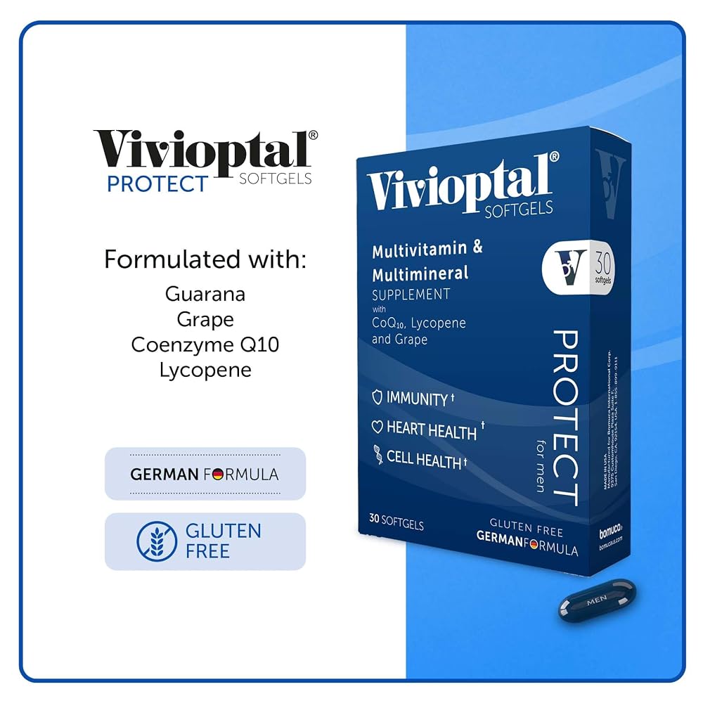 Vivioptal Vitamins for Men & Women Multivitamin - 60 Softgels - image 7