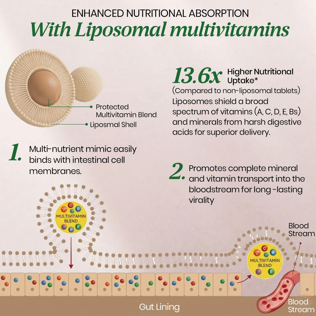 Himalayan Organics Liposomal Multivitamin for Women - 60 Vegetarian Capsules - image 3