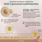Himalayan Organics Liposomal Multivitamin for Women - 60 Vegetarian Capsules - image 3