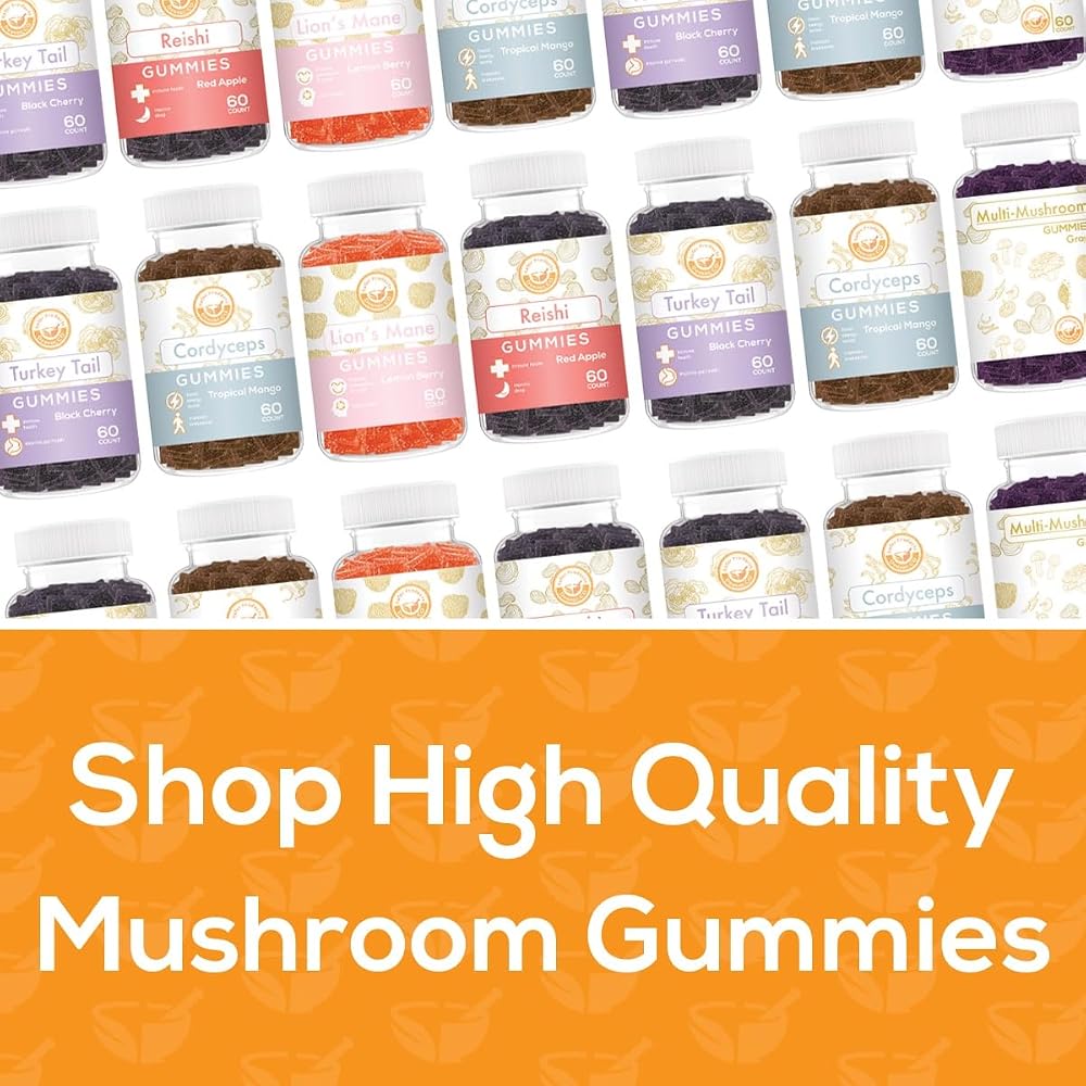 Safer Products Reishi Mushroom Gummies - May Support Immune Health