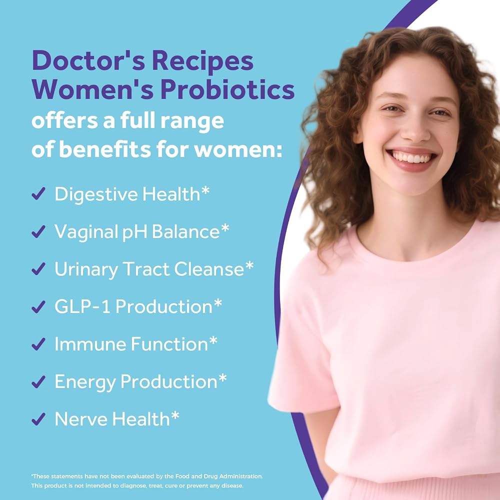 Doctor's Recipes Women's Probiotics with Akkermansia - 30 Vegan Capsules - image 3