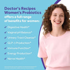 Doctor's Recipes Women's Probiotics with Akkermansia - 30 Vegan Capsules - image 3