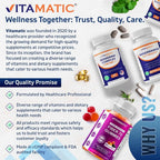 Vitamatic Berberine & Ceylon Cinnamon - 240 Vegetarian Capsules - image 5
