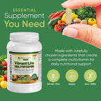 BioSource Labs Vibrant Life Multivitamin with Probiotics - 90 Tablets - image 2