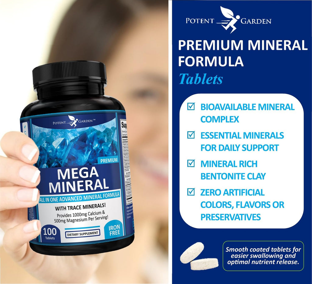 Potent Garden Mega Mineral Supplement - 100 Capsules - image 5