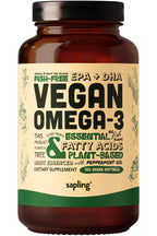 Sapling Vegan Omega 3 Plant-Based DHA & EPA - 180 Softgels