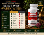 Vadik Herbs Jatamansi Capsules 1000mg for Sleep - 100 Vegetarian Capsules - image 8