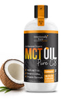 Intentionally Bare Organic Pure 99.2% C8 MCT Oil - Keto