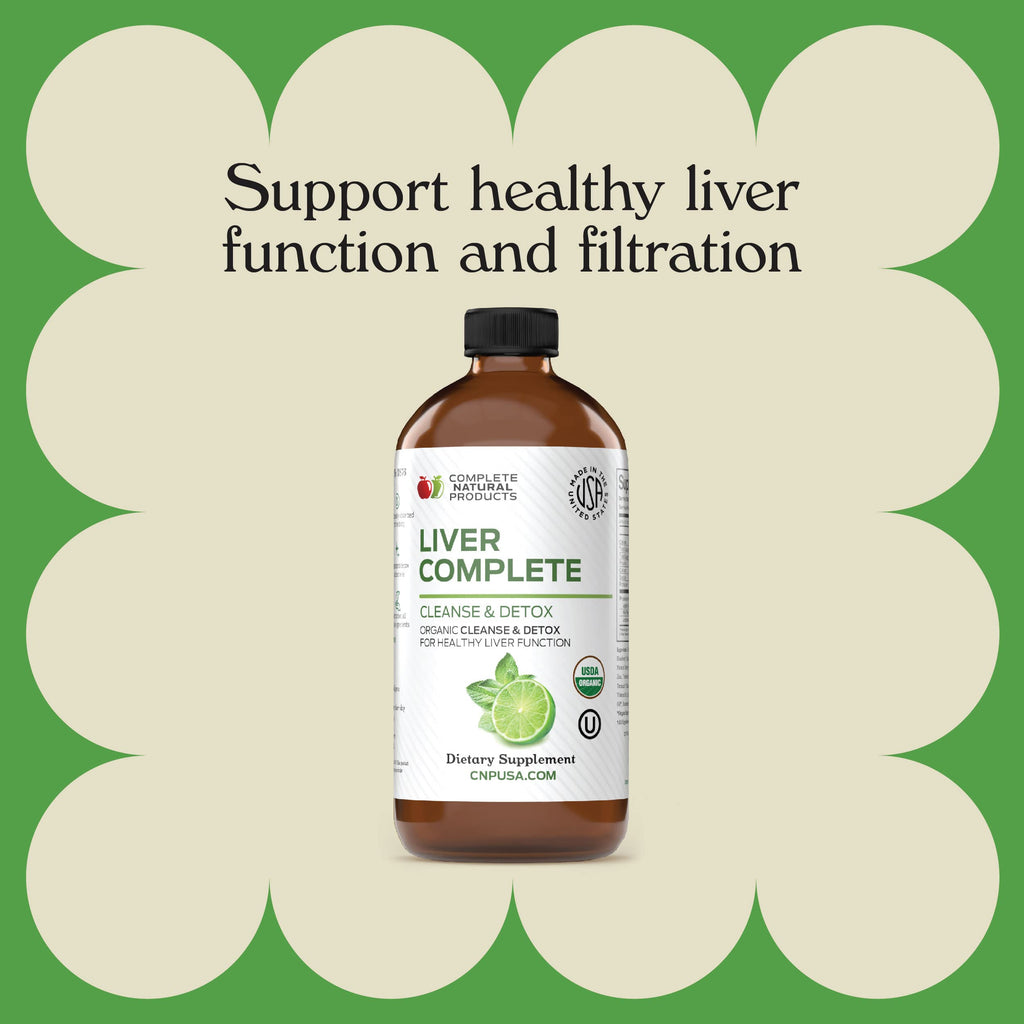 Complete Natural Products Liver Complete Organic Liquid Concentrate - 8 Fl Oz - image 5