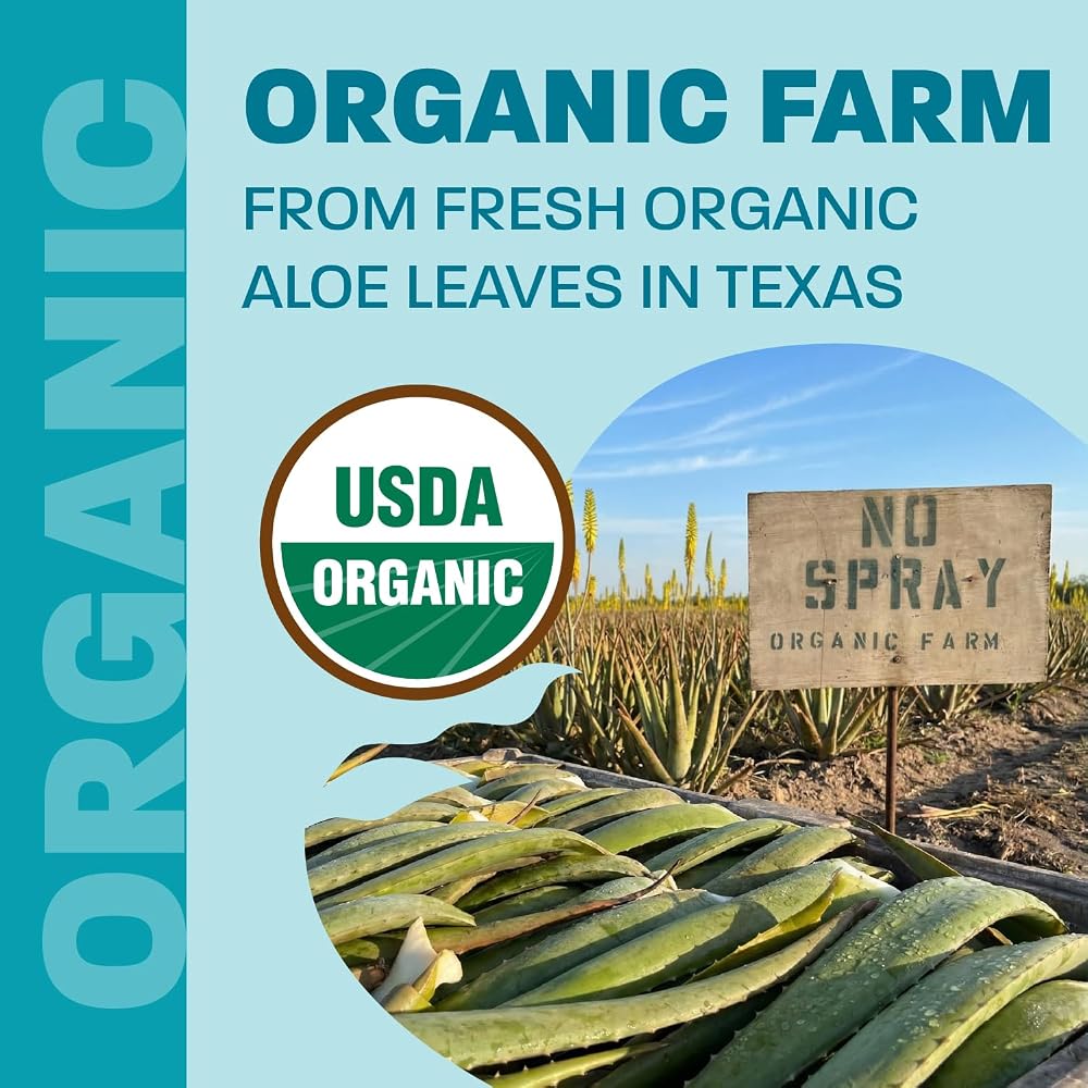 Land Art Pure Aloe Vera Juice - Cold-Processed - Inner Filet from - image 5