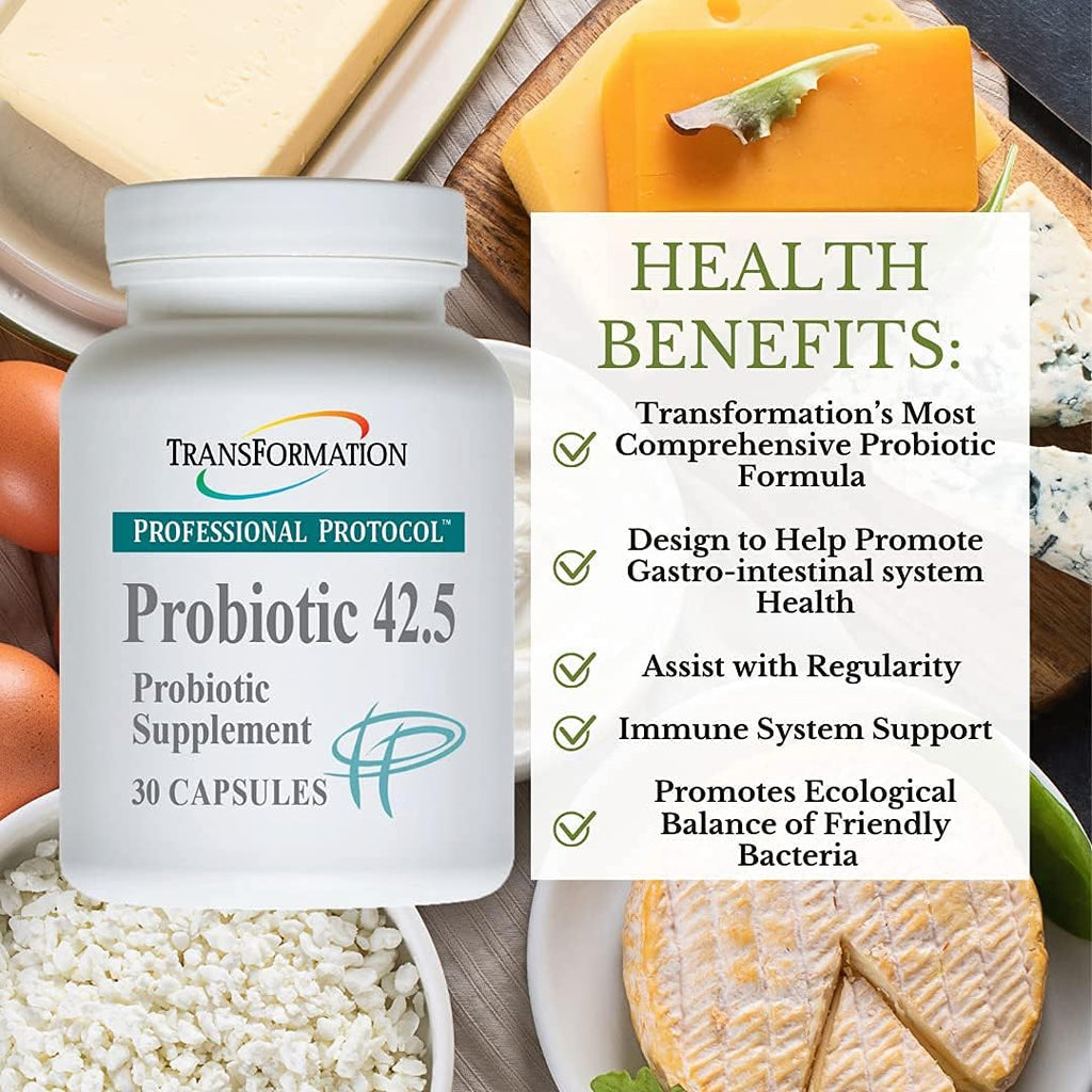 TRANSFORMATION Genesis of Good Health Enzyme Probiotic 42.5 - 30 Capsules - image 2
