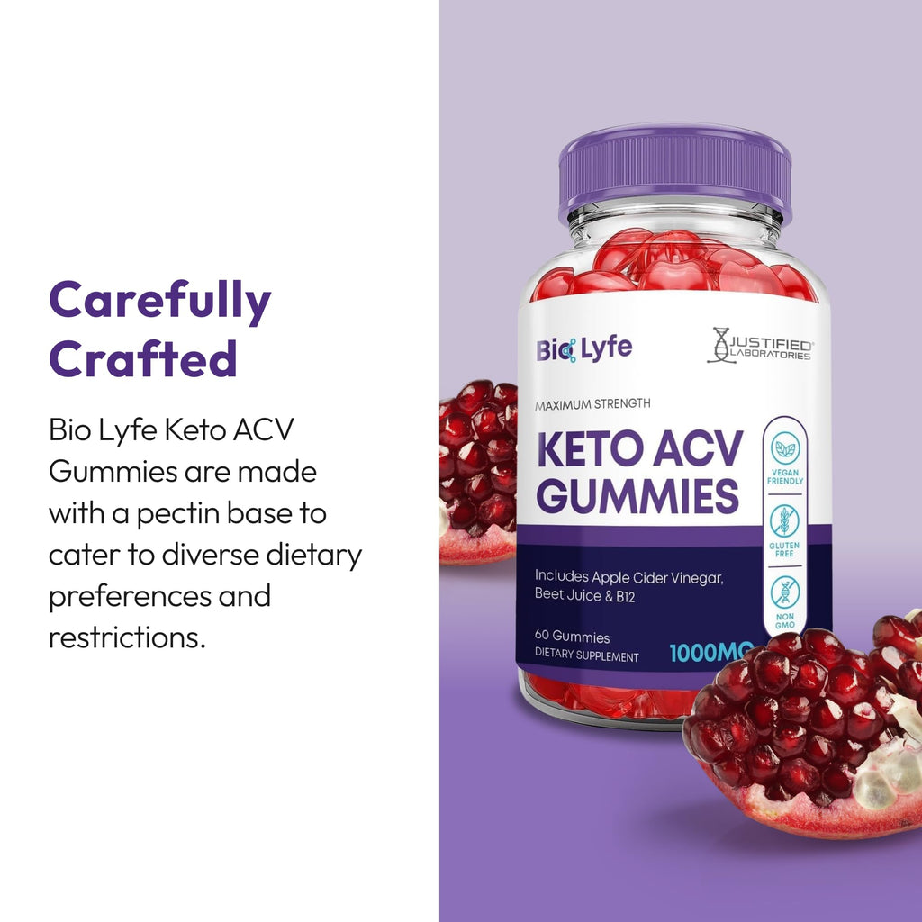 Justified Laboratories Bio Lyfe Keto Gummies 1000MG