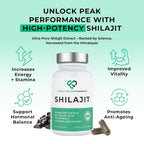 Love Life Supplements High Strength Shilajit 600mg - 60 Capsules - image 2