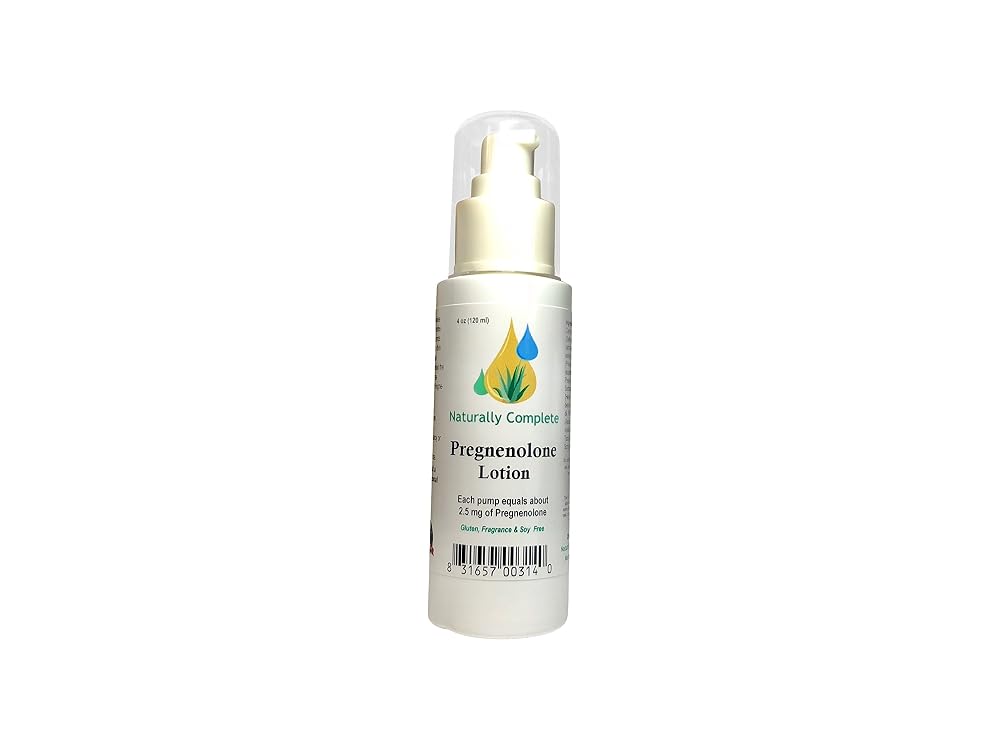 Naturally Complete Pregnenolone Lotion Anti-Aging - 4 Fl Oz