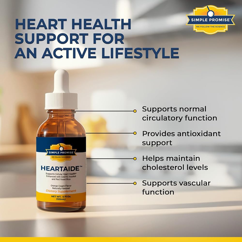 Simple Promise HeartAide Red Yeast Rice with CoQ10 Liquid Drops - image 4