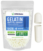 XPRS Nutra Size 4 Empty Capsules - Small Empty Gelatin Capsules