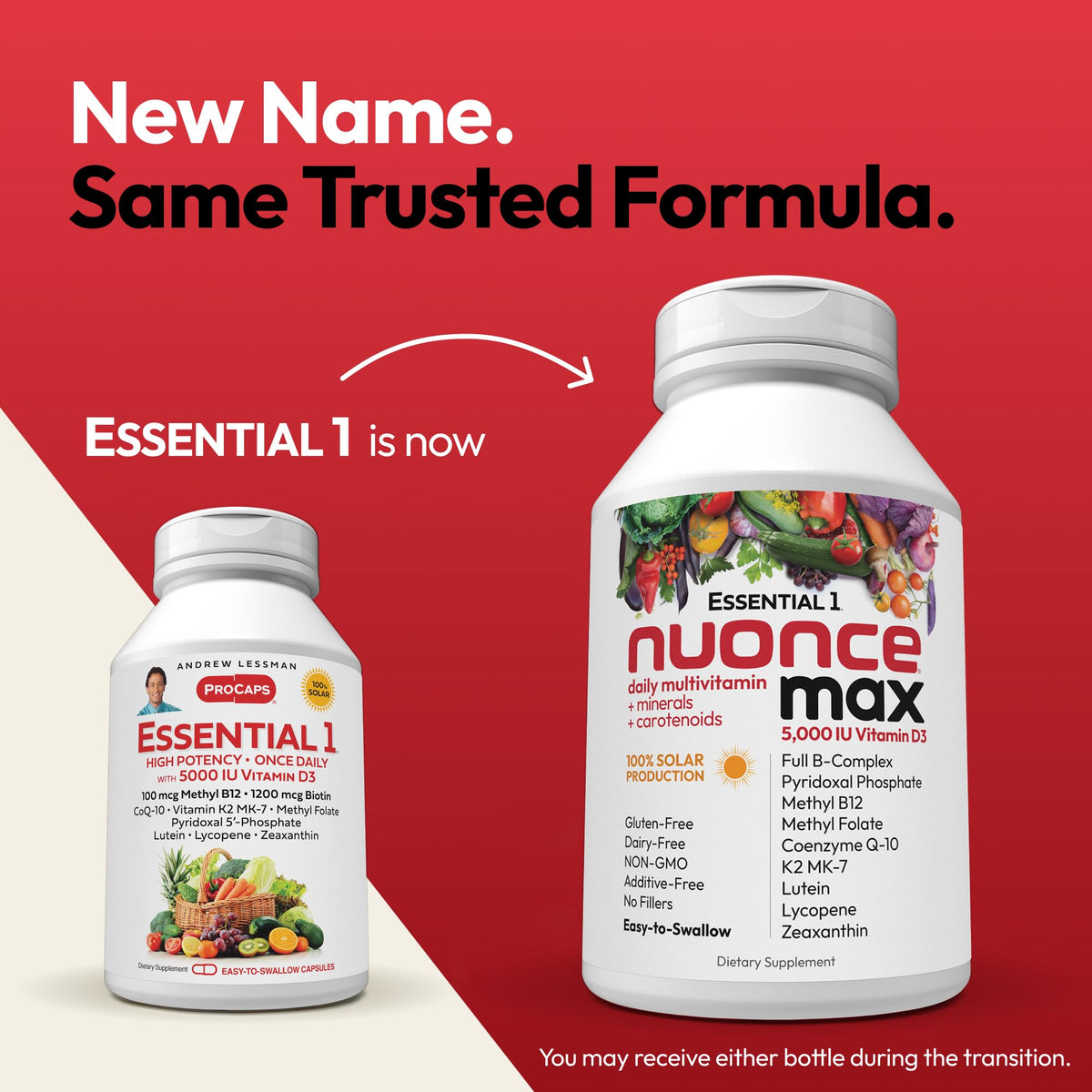 ANDREW LESSMAN Essential-1 Multivitamin 2000 IU Vitamin D3 30 Small