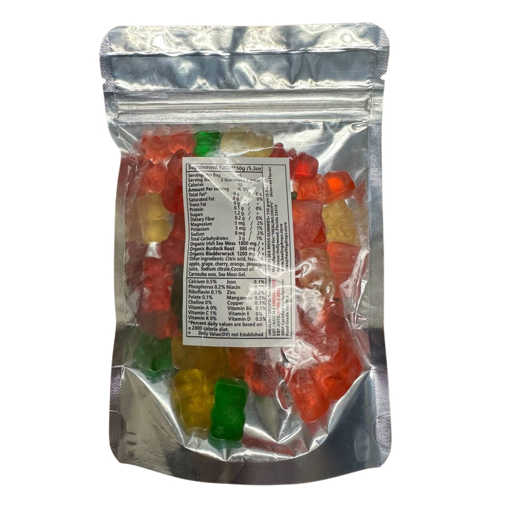 HEALING DROPS Irish Sea Moss Gummies