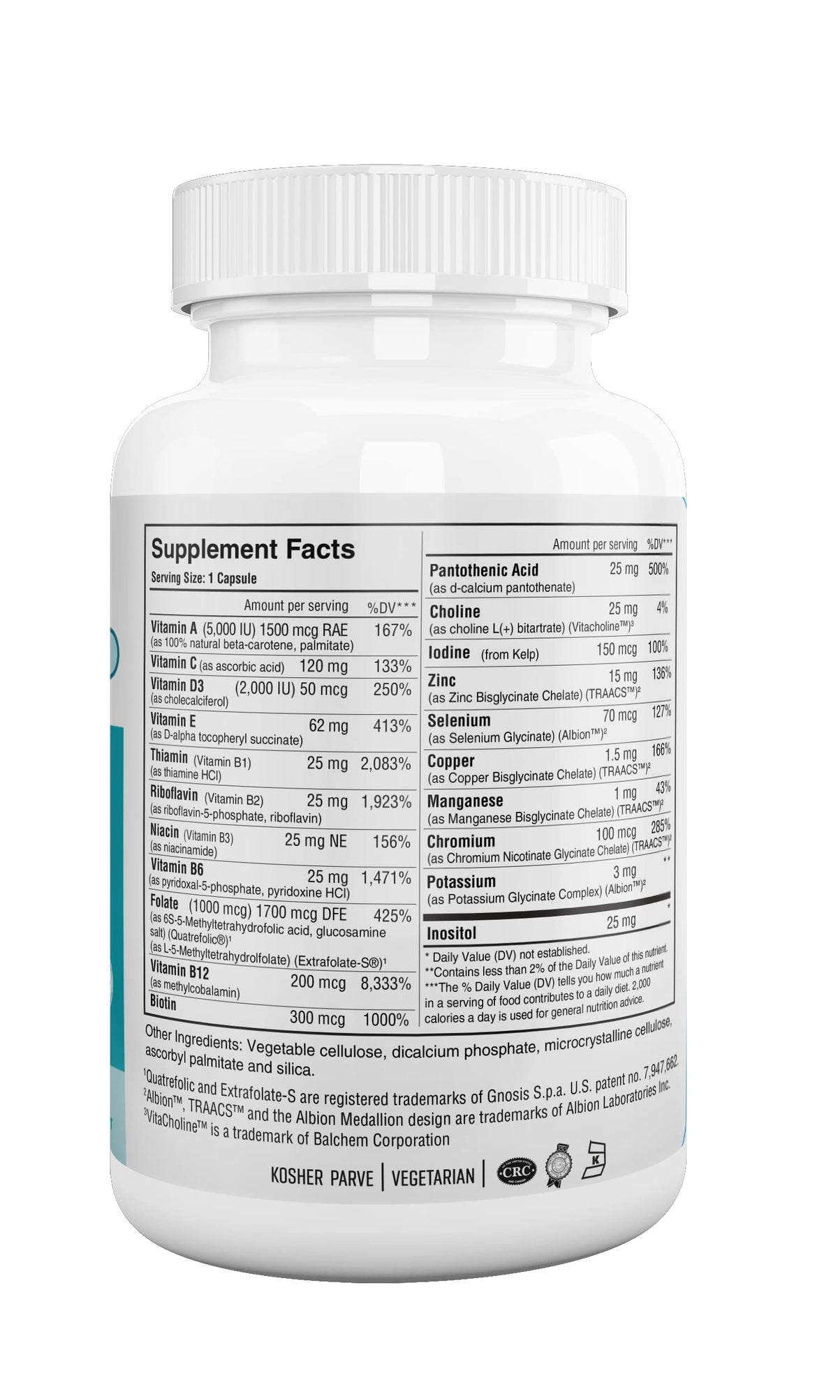 Nutri-Supreme Research Ultimate Multivitamin for Men and Women - 90 Capsules - image 2