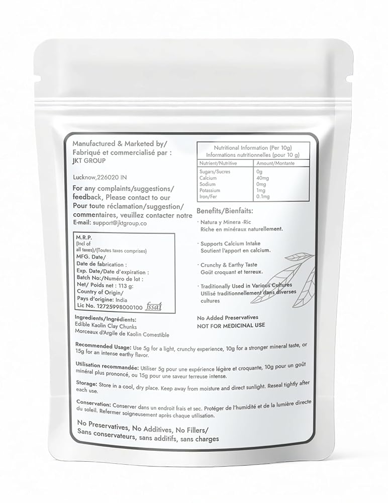 AEJESOP Kaolin Edible Clay Chunks - 4 oz (113 g) - image 2