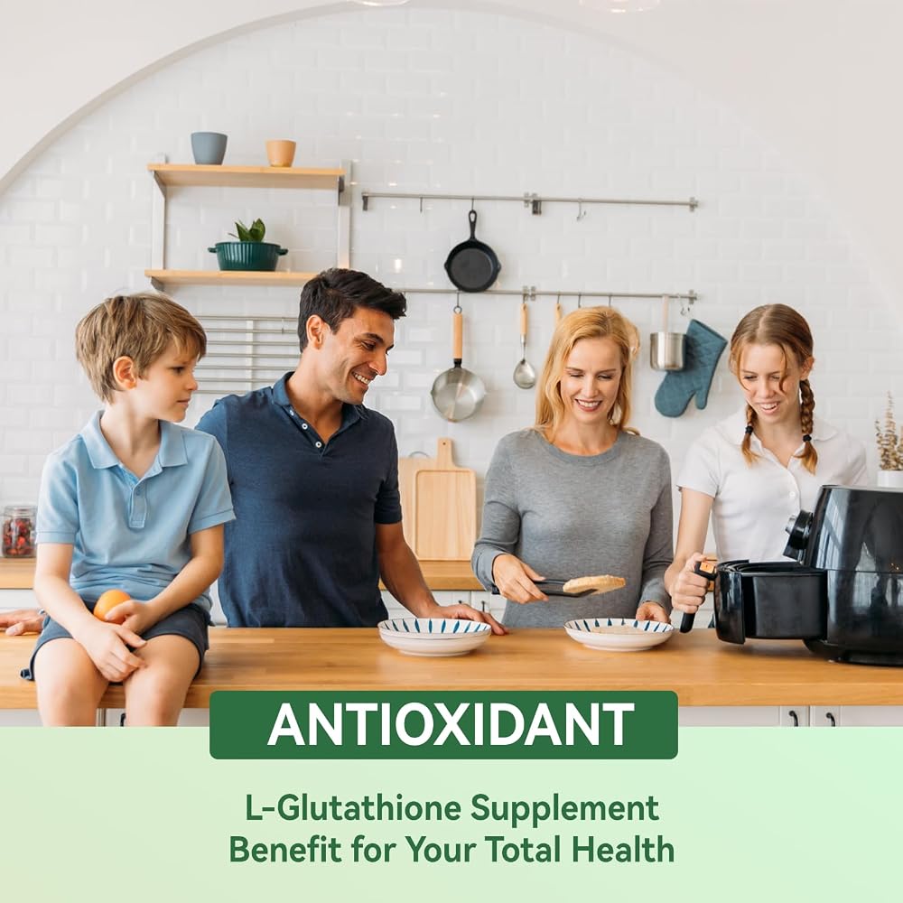 EAZGOO Glutathione 1000mg Antioxidant Supplement - 60 Capsules - image 6