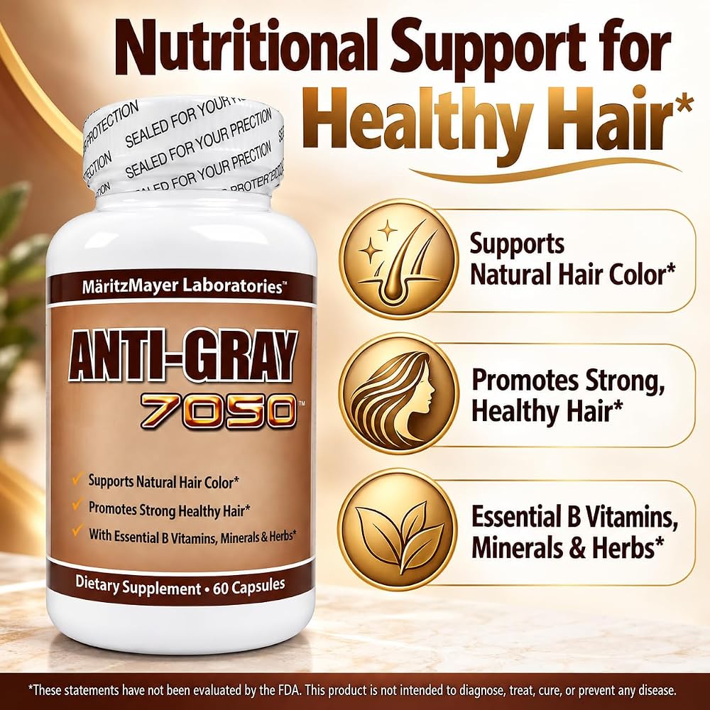 MÄRITZMAYER LABORATORIES Anti Gray Hair 7050 Restore Natural Hair - image 3