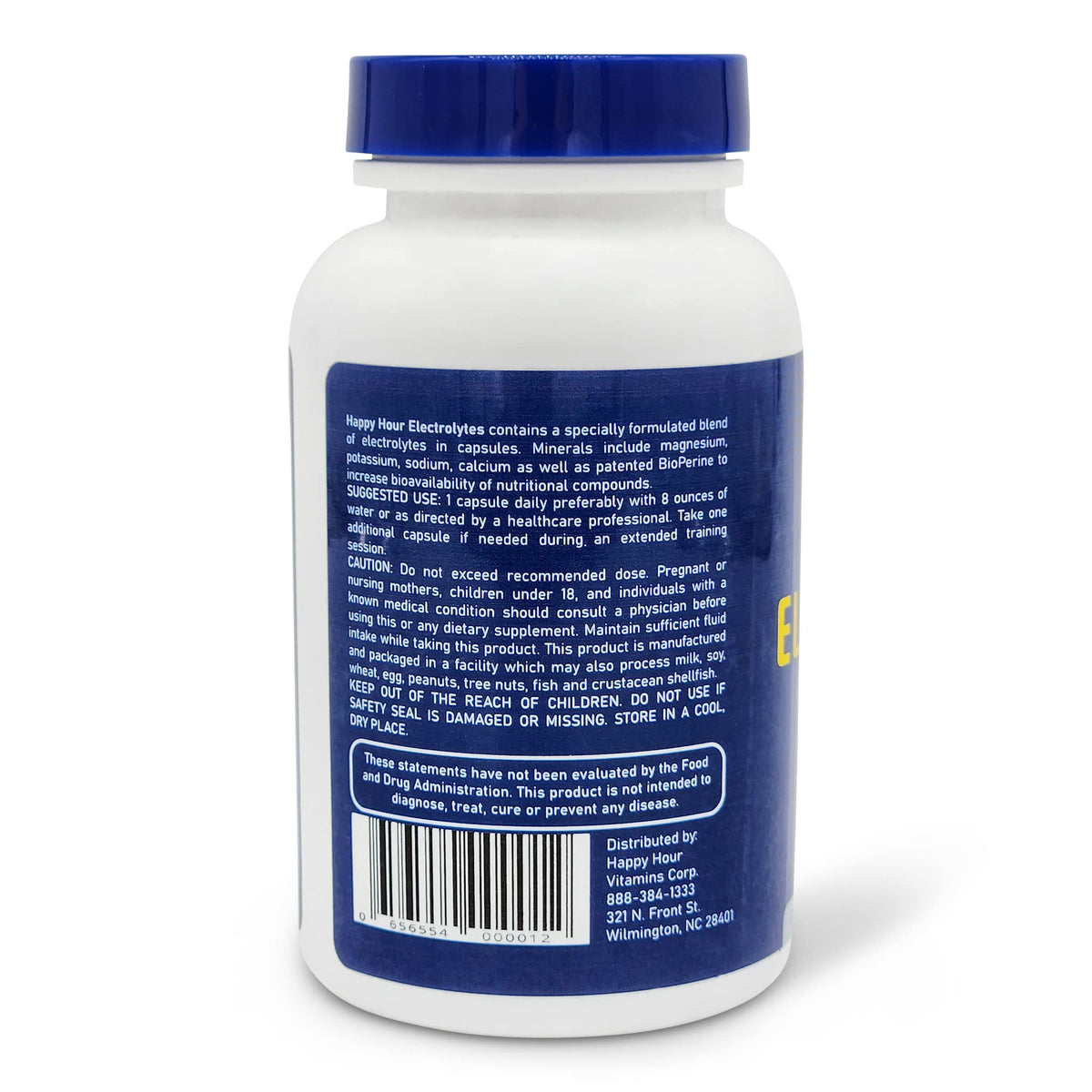 Happy Hour Vitamins Electrolyte Pill - 100 Vegetarian Capsules - image 8